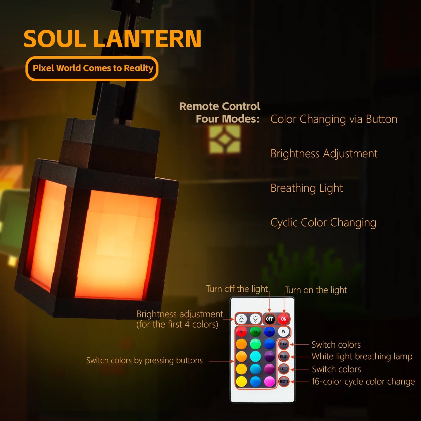 Pixel Glow Lantern